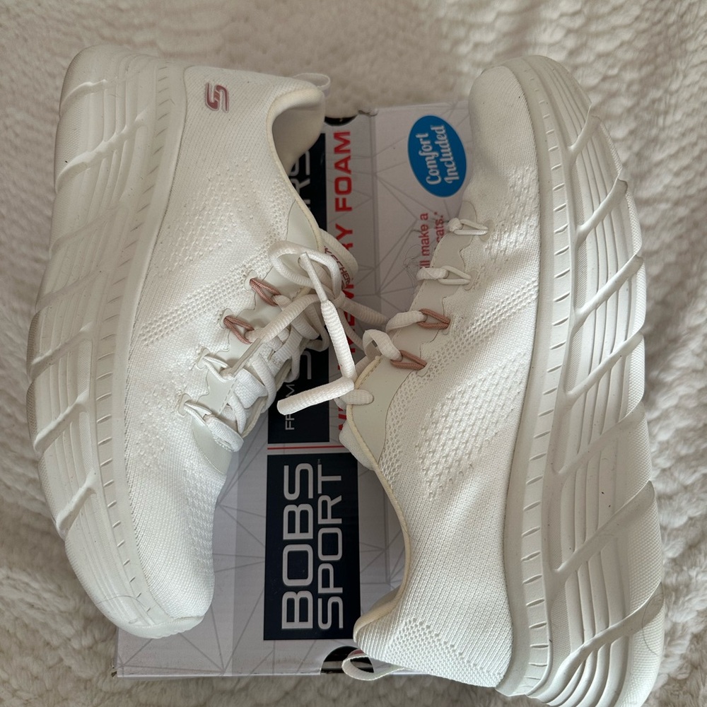 Skechers BOBS B FLEX Parallel Force Off White Sneakers